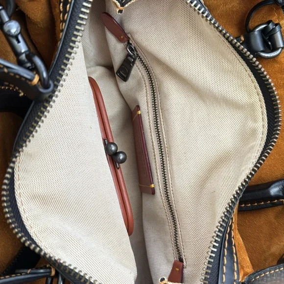 Coach Western Embroidered Rogue with Clochette, Hangtag, & Dustbag - Picture 8 of 16